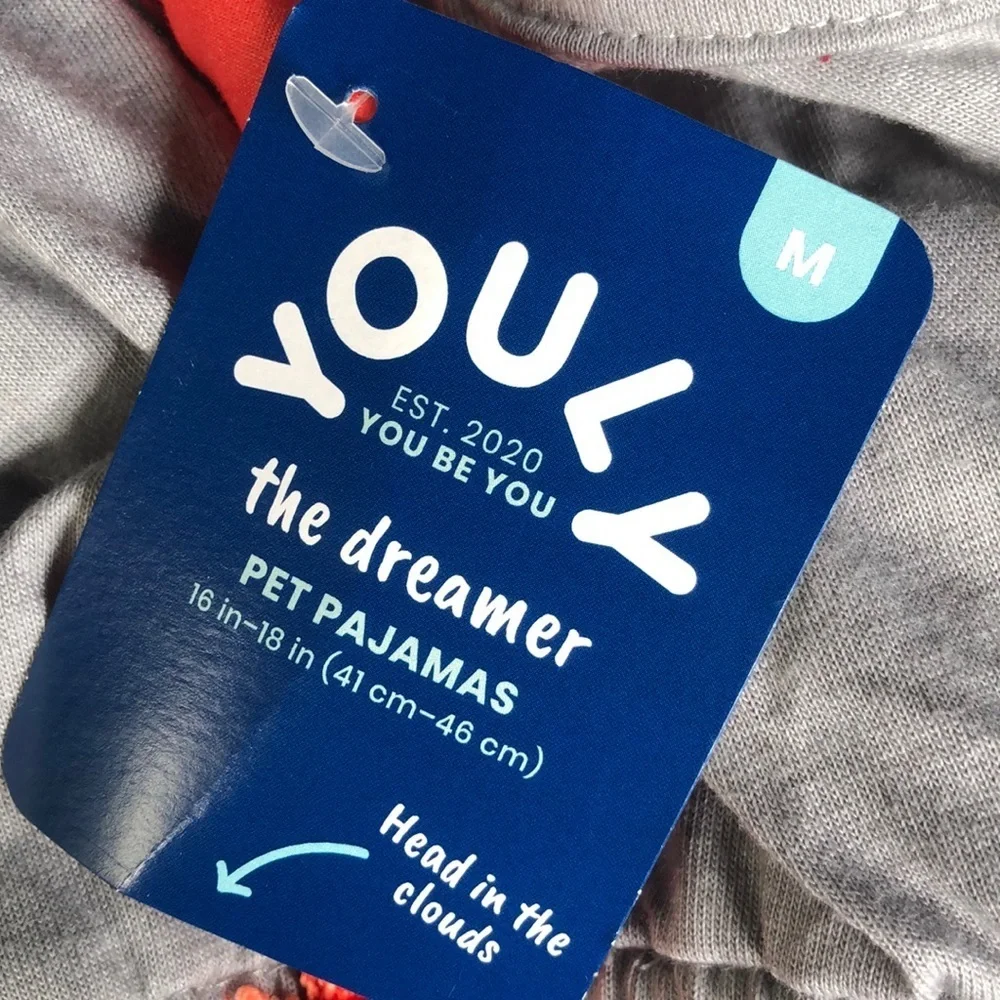 NWT Youly “the dreamer” dog pajamas M​
